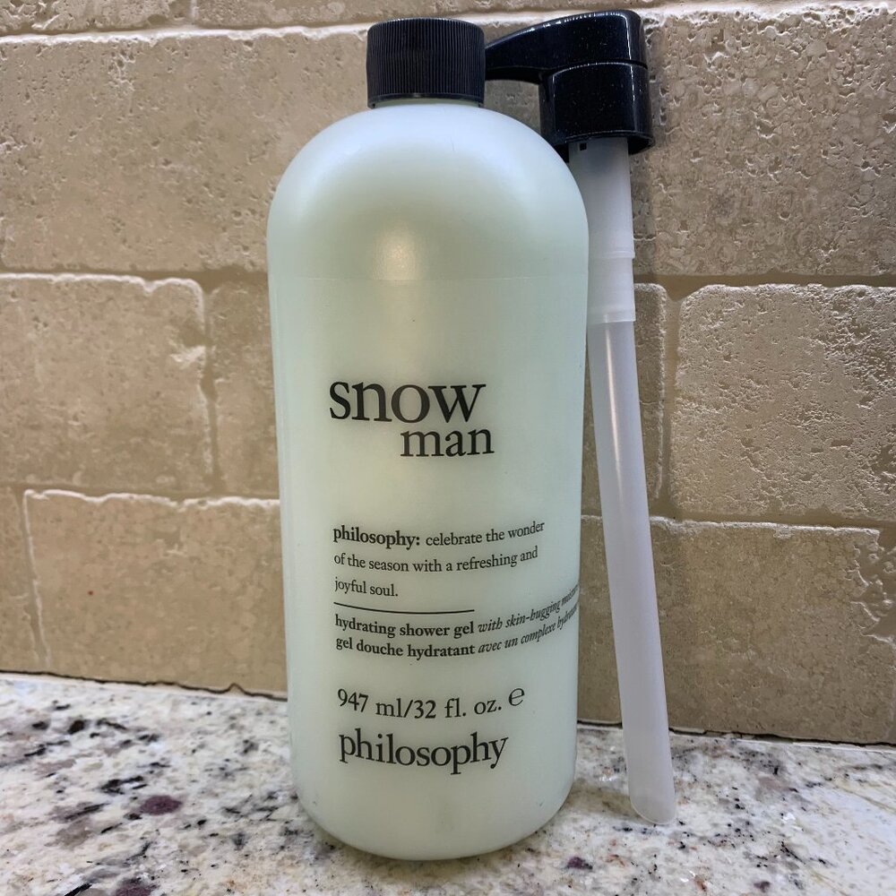philosophy Snowman Shower Gel 32 oz PUMP